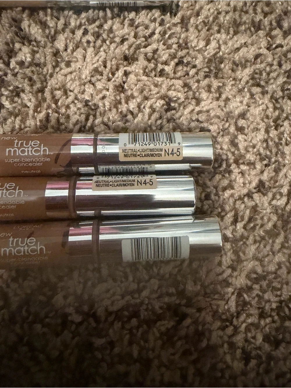 True Match Concealer - N1-2-3 ,N4-5, C 123 c 4-5